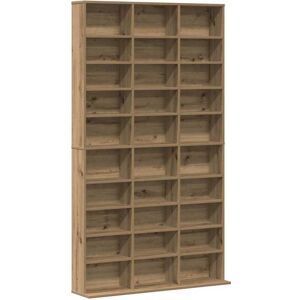 vidaXL CD Kast Artisan Eiken 101 x 23 x 177,5 cm Bewerkt hout vidaXL CD Kast Artisan Eiken 101 x 23 x 177,5 cm Bewerkt hout