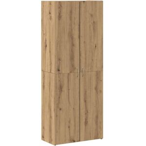 vidaXL Kantoorkast Artisan Eiken 60 x 32 x 152,5 cm Bewerkt hout vidaXL Kantoorkast Artisan Eiken 60 x 32 x 152,5 cm Bewerkt hout