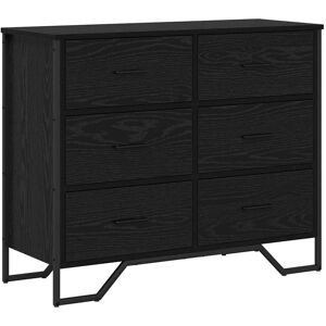 vidaXL Ladekast met lade 2 pcs Zwart Eiken 91 x 35,5 x 74,5 cm vidaXL Ladekast met lade 2 pcs Zwart Eiken 91 x 35,5 x 74,5 cm