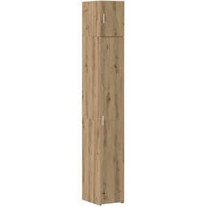 vidaXL Opbergkast met Planken Artisanaal eiken 30 x 42,5 x 225 cm vidaXL Opbergkast met Planken Artisanaal eiken 30 x 42,5 x 225 cm