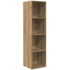 vidaXL Tv-meubelset Artisan Eiken 37 x 37 x 142,5 cm Bewerkt hout vidaXL Tv-meubelset Artisan Eiken 37 x 37 x 142,5 cm Bewerkt hout