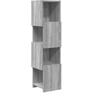 vidaXL Hoekkast Grijs Sonoma 25,5x25x102cm Bewerkt hout vidaXL Hoekkast Grijs Sonoma 25,5x25x102cm Bewerkt hout