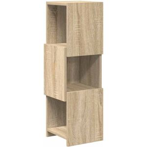 vidaXL Hoekkast Sonoma Eik 25,5x25x80cm Bewerkt hout vidaXL Hoekkast Sonoma Eik 25,5x25x80cm Bewerkt hout