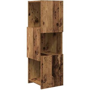 vidaXL Hoekkast Oudhout 30,5x30x95cm Bewerkt hout vidaXL Hoekkast Oudhout 30,5x30x95cm Bewerkt hout