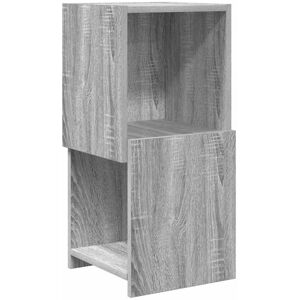 vidaXL Hoekkast Grijs Sonoma 30,5x30x65cm Bewerkt hout vidaXL Hoekkast Grijs Sonoma 30,5x30x65cm Bewerkt hout