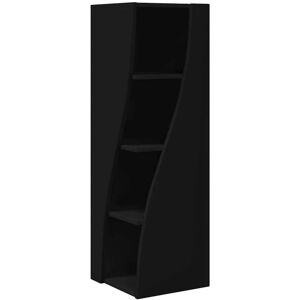 vidaXL Hoekkast Zwart 32x32x102cm Bewerkt hout vidaXL Hoekkast Zwart 32x32x102cm Bewerkt hout