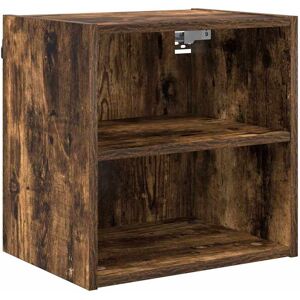 vidaXL Hangkast met opslag Rook Eiken 40 x 29,5 x 40 cm Bewerkt hout vidaXL Hangkast met opslag Rook Eiken 40 x 29,5 x 40 cm Bewerkt hout