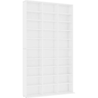 vidaXL Cd-kast 102x23x177,5 cm bewerkt hout wit vidaXL Cd-kast 102x23x177,5 cm bewerkt hout wit