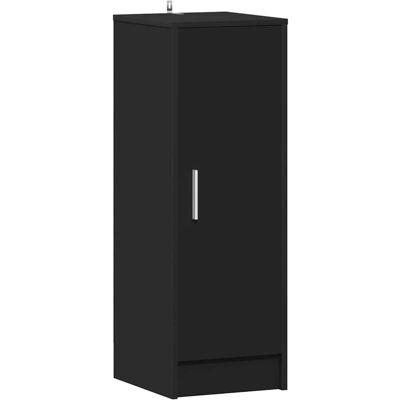 vidaXL Schoenenkast 32x35x92 cm bewerkt hout zwart vidaXL Schoenenkast 32x35x92 cm bewerkt hout zwart