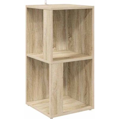 vidaXL Hoekkast 33x33x67 cm bewerkt hout sonoma eikenkleurig vidaXL Hoekkast 33x33x67 cm bewerkt hout sonoma eikenkleurig