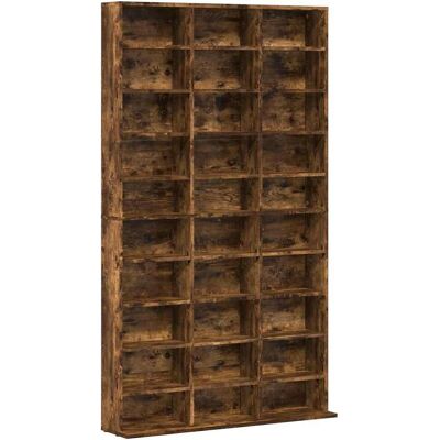 vidaXL Cd-kast 102x23x177,5 cm bewerkt hout gerookt eikenkleurig vidaXL Cd-kast 102x23x177,5 cm bewerkt hout gerookt eikenkleurig
