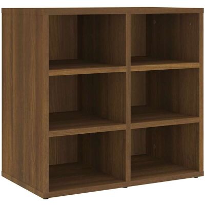 vidaXL Schoenenkast met plank met opslag Bewerkt hout vidaXL Schoenenkast met plank met opslag Bewerkt hout