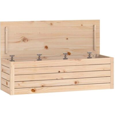 vidaXL Opbergbox 109x36,5x33 cm massief grenenhout vidaXL Opbergbox 109x36,5x33 cm massief grenenhout
