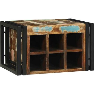 vidaXL Wijnrek 2 st 46 x 35 x 27,5 cm Massief Gerecycleerd Hout vidaXL Wijnrek 2 st 46 x 35 x 27,5 cm Massief Gerecycleerd Hout