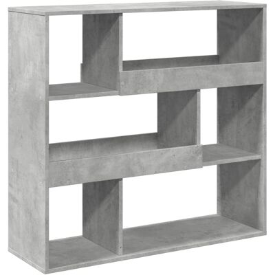 vidaXL Boekenkast / kamerscherm 100x33x94,5 cm betongrijs vidaXL Boekenkast / kamerscherm 100x33x94,5 cm betongrijs