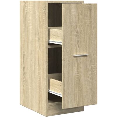 vidaXL Apothekerskast 30x41x77,5 cm bewerkt hout sonoma eikenkleurig vidaXL Apothekerskast 30x41x77,5 cm bewerkt hout sonoma eikenkleurig