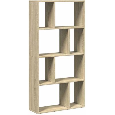vidaXL Boekenkast 60x20x120,5 cm bewerkt hout sonoma eikenkleurig vidaXL Boekenkast 60x20x120,5 cm bewerkt hout sonoma eikenkleurig