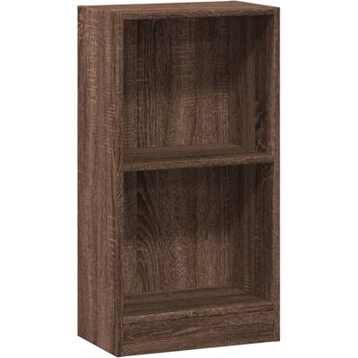 vidaXL Boekenkast 40x24x76 cm bewerkt hout bruin eikenkleurig vidaXL Boekenkast 40x24x76 cm bewerkt hout bruin eikenkleurig