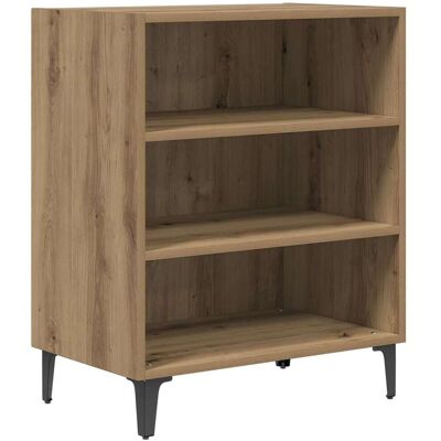vidaXL Dressoir 57x35x70 cm bewerkt hout artisanaal eikenkleurig vidaXL Dressoir 57x35x70 cm bewerkt hout artisanaal eikenkleurig
