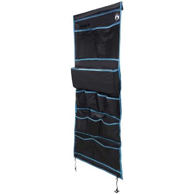 vidaXL Opbergzak met opslag Zwart en Blauw 161 x 58,5 cm oxford vidaXL Opbergzak met opslag Zwart en Blauw 161 x 58,5 cm oxford