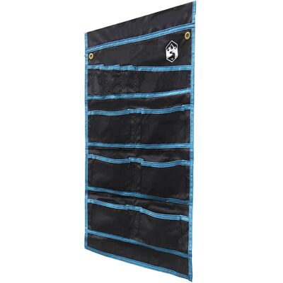 vidaXL Opbergzak met opslag Zwart en Blauw 63,5 x 40 cm oxford vidaXL Opbergzak met opslag Zwart en Blauw 63,5 x 40 cm oxford