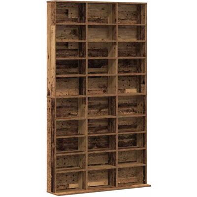 vidaXL CD Kast Oud hout 101 x 23 x 177,5 cm Bewerkt hout vidaXL CD Kast Oud hout 101 x 23 x 177,5 cm Bewerkt hout