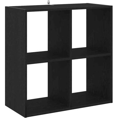 vidaXL Boekenkast Zwart Eiken 68.5 x 32 x 68.5 cm vidaXL Boekenkast Zwart Eiken 68.5 x 32 x 68.5 cm