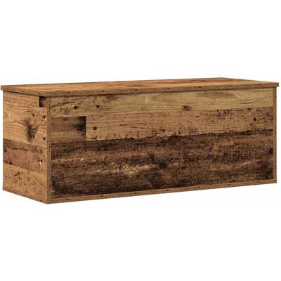 vidaXL Opslagdoos Oud Hout 90 x 35 x 35 cm Bewerkt hout vidaXL Opslagdoos Oud Hout 90 x 35 x 35 cm Bewerkt hout