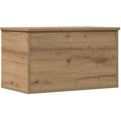 vidaXL Opslagdoos Artisan Eiken 60 x 35 x 35 cm Bewerkt hout vidaXL Opslagdoos Artisan Eiken 60 x 35 x 35 cm Bewerkt hout