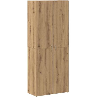 vidaXL Kantoorkast Artisan Eiken 60 x 32 x 152,5 cm Bewerkt hout vidaXL Kantoorkast Artisan Eiken 60 x 32 x 152,5 cm Bewerkt hout