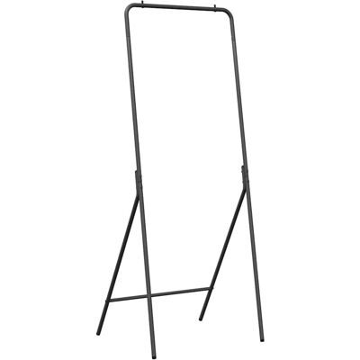 vidaXL Kledingrek Zwart 60 x 53 x 155 cm Staal vidaXL Kledingrek Zwart 60 x 53 x 155 cm Staal