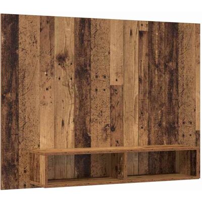vidaXL Tv-meubelset 120 x 23,5 x 90 cm Oud Hout Bewerkt hout vidaXL Tv-meubelset 120 x 23,5 x 90 cm Oud Hout Bewerkt hout