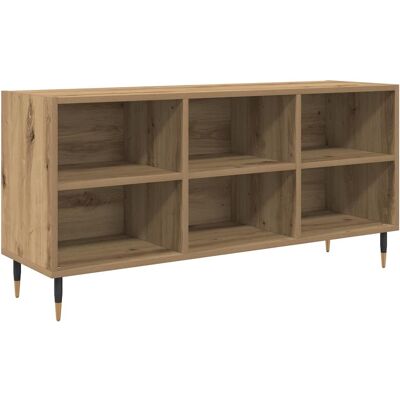 vidaXL TV Kast 103,5 x 30 x 50 cm Artisan Eiken Bewerkt hout vidaXL TV Kast 103,5 x 30 x 50 cm Artisan Eiken Bewerkt hout