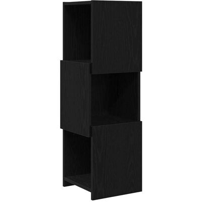vidaXL Hoekkast 30,5x30x95cm Bewerkt hout Zwart Eiken vidaXL Hoekkast 30,5x30x95cm Bewerkt hout Zwart Eiken