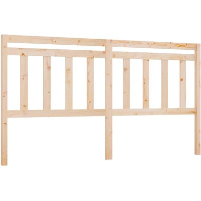 vidaXL Hoofdbord 206x4x100 cm massief grenenhout vidaXL Hoofdbord 206x4x100 cm massief grenenhout