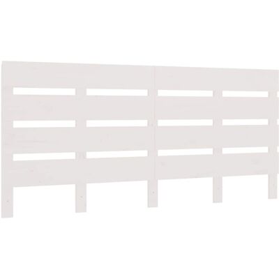 vidaXL Hoofdbord 140x3x80 cm massief grenenhout wit vidaXL Hoofdbord 140x3x80 cm massief grenenhout wit
