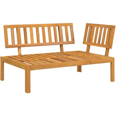 vidaXL Tuinhoekbank pallet massief acaciahout vidaXL Tuinhoekbank pallet massief acaciahout