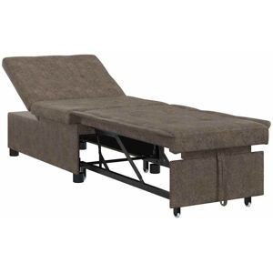 vidaXL Slaapbank Donkergrijs 194 x 67 x 82 cm Huahua Stof vidaXL Slaapbank Donkergrijs 194 x 67 x 82 cm Huahua Stof