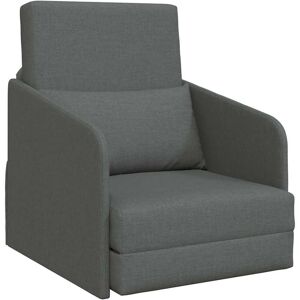 vidaXL Slaapbank Donkergrijs 65 x 80 x 83 cm Stof vidaXL Slaapbank Donkergrijs 65 x 80 x 83 cm Stof