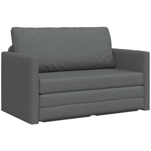 vidaXL Slaapbank 110cm Donkergrijs Stof vidaXL Slaapbank 110cm Donkergrijs Stof