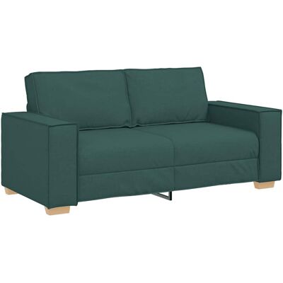vidaXL 2-zitsbank Donkergroen 180x78x84 cm Stof vidaXL 2-zitsbank Donkergroen 180x78x84 cm Stof