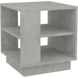 vidaXL Salontafel 40x40x43 cm bewerkt hout betongrijs vidaXL Salontafel 40x40x43 cm bewerkt hout betongrijs