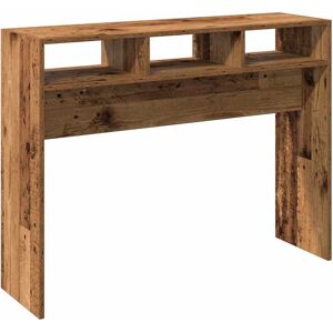 vidaXL Wandtafel 105x30x80 cm bewerkt hout oud houtkleurig vidaXL Wandtafel 105x30x80 cm bewerkt hout oud houtkleurig