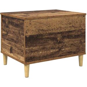 vidaXL Nachtkastje Oudhout 60 x 44,5 x 45 cm Bewerkt hout vidaXL Nachtkastje Oudhout 60 x 44,5 x 45 cm Bewerkt hout