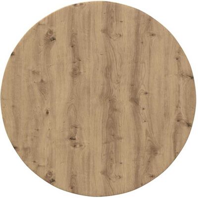 vidaXL Tafelblad Ø 80 x 1,5 cm Rond Bewerkt hout Artisanaal eiken vidaXL Tafelblad Ø 80 x 1,5 cm Rond Bewerkt hout Artisanaal eiken
