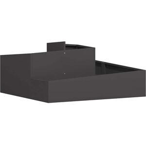 vidaXL Tuin Plantpot Zwart 100 x 100 x 50 cm Koudgewalst staal vidaXL Tuin Plantpot Zwart 100 x 100 x 50 cm Koudgewalst staal