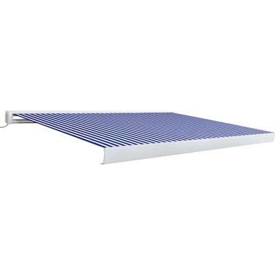 vidaXL Luifel gemotoriseerd 400x300 cm blauw en wit vidaXL Luifel gemotoriseerd 400x300 cm blauw en wit