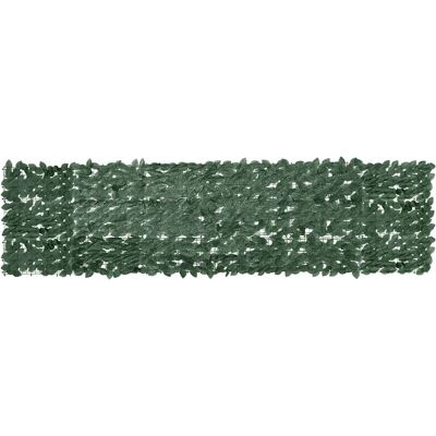 vidaXL Balkonscherm met donkergroene bladeren 300x75 cm vidaXL Balkonscherm met donkergroene bladeren 300x75 cm