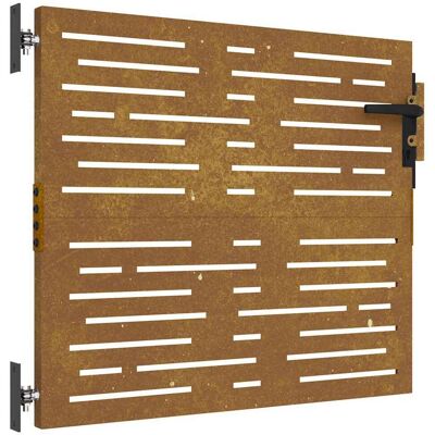 vidaXL Poort 85x100 cm vierkant cortenstaal vidaXL Poort 85x100 cm vierkant cortenstaal