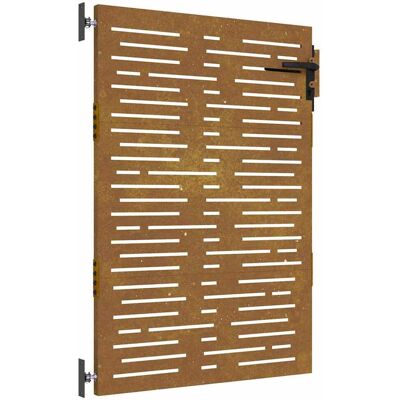 vidaXL Poort 85x125 cm vierkant cortenstaal vidaXL Poort 85x125 cm vierkant cortenstaal